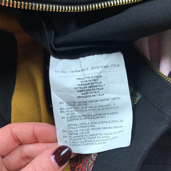 Etro zip front bodycon dress - Picture 7 of 8